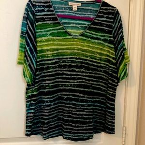 A cool and airy greenish top